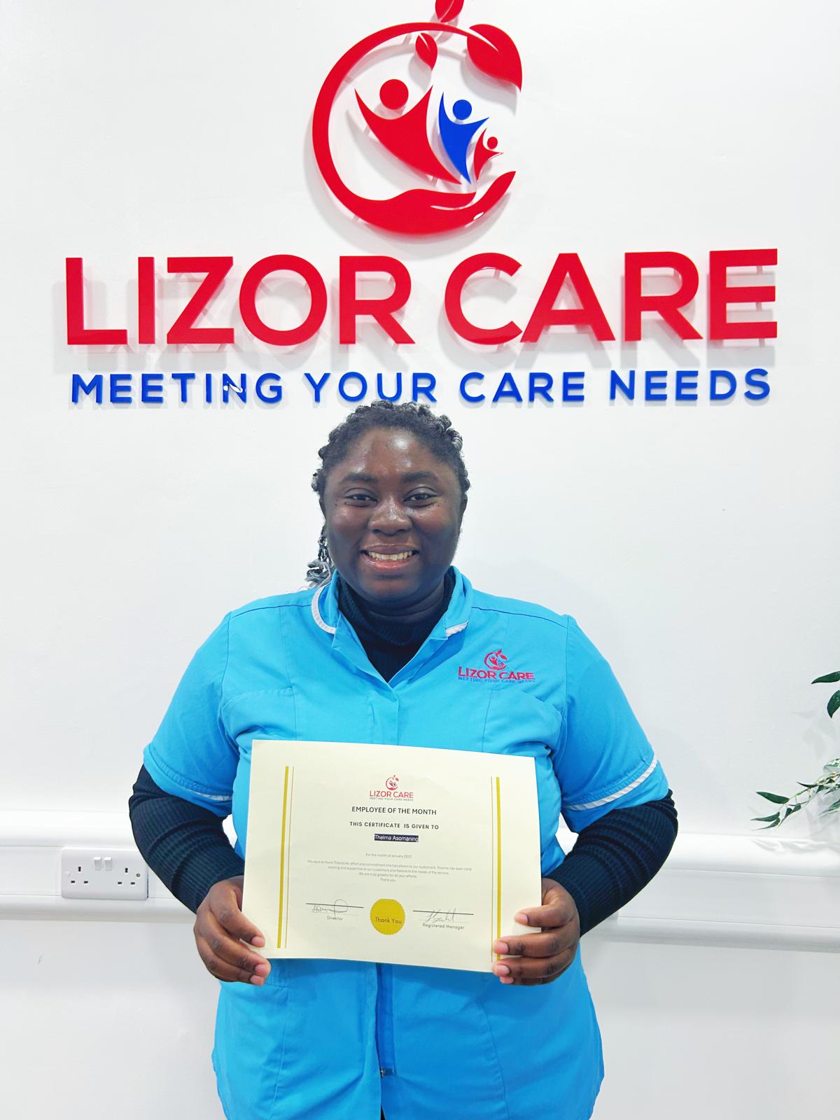 For the month of January 2025 We want to thank Nora - for effort and commitment she has shown to our customers. Thelma has been hard working and supportive to our customers and flexible to the needs of the service. We are truly grateful for all your efforts. Thank you